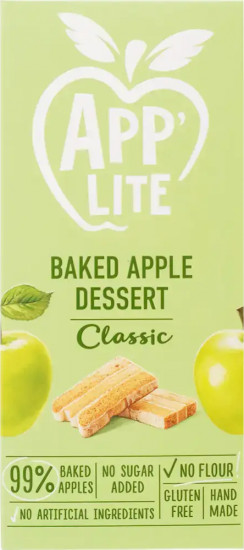Пастила яблочная классическая без сахара «Baked Apple Dessert Classic»