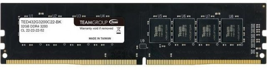 Память оперативная TED432G3200C2201/BK
