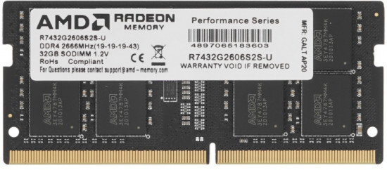 Память оперативная R7432G2606S2S-U 