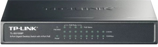 Коммутатор TL-SG1008P
