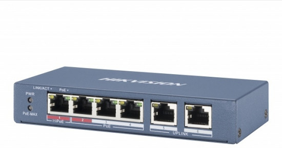 Коммутатор DS-3E0106P-E/M