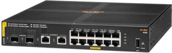 Коммутатор 6100 12G CL4 2SFP