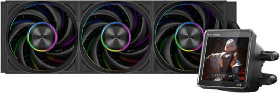 Кулер для процессора DT360 ARGB Display BK