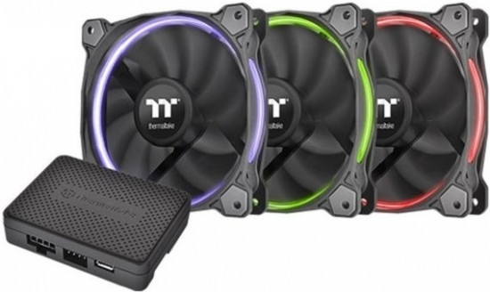 Вентилятор для корпуса Riing 12 RGB Fan TT Premium Edition