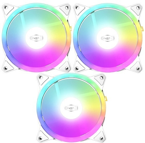 Вентилятор для корпуса Pccooler F3 T120 ARGB 3 IN 1 WH