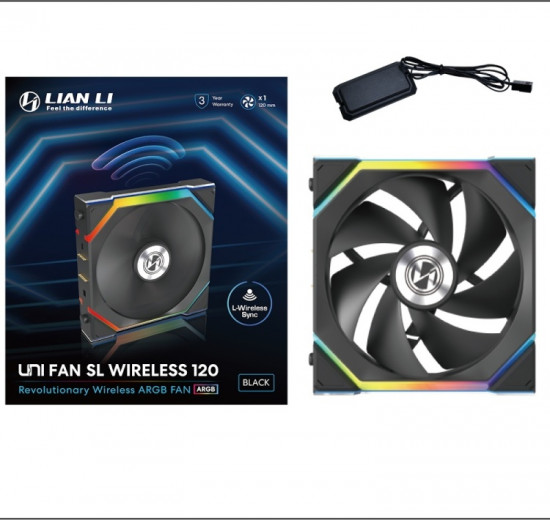Вентилятор для корпуса Uni Fan SL Wireless 120 G99.12SL1W1B.00