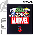 Тетрадь в клетку «Мстители»