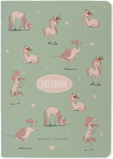 Тетрадь общая «Unicorns. Розовые сны»