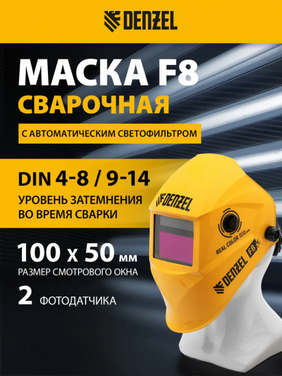 Щиток защитный лицевой F8