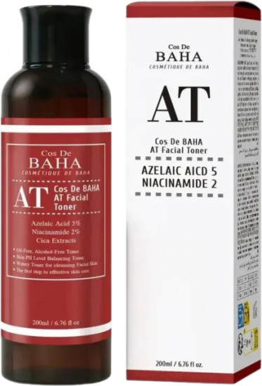 Тонер для лица с азелаиновой кислотой «AT Facial Toner»