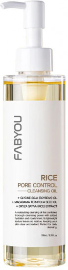 Гидрофильное масло на основе натурального экстракта риса «Pore Control Cleansing Oil»