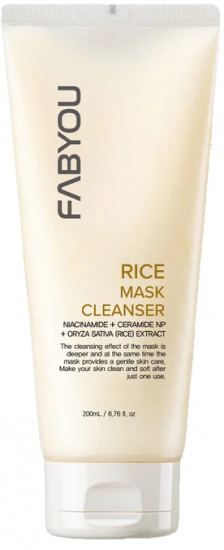 Очищающая маска-пенка на основе натурального экстракта риса «Mask Cleanser»