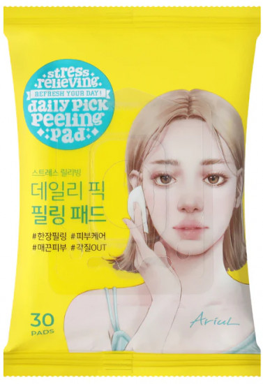 Пилинг-пэды для лица «Stress Relieving Daily Pick Peeling Pad»
