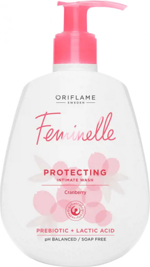 Гель для интимной гигиены с экстрактом клюквы ухаживающий «Feminelle»