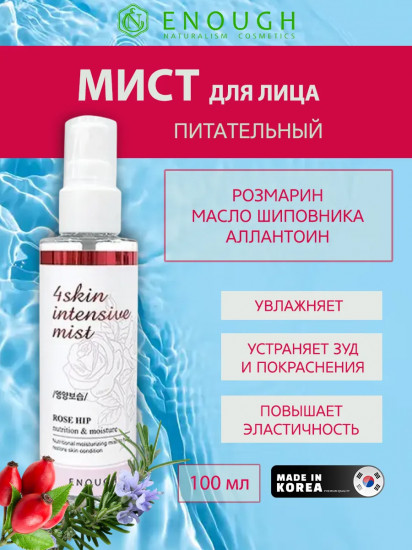 Мист-спрей для лица питательный «Intensive Mist»