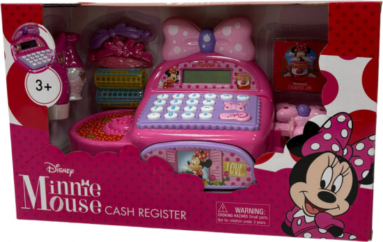 Кассовый аппарат со звуковыми эффектами «Junior Minnie Mouse Bowtique»