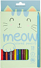 Набор карандашей цветных «Meow»