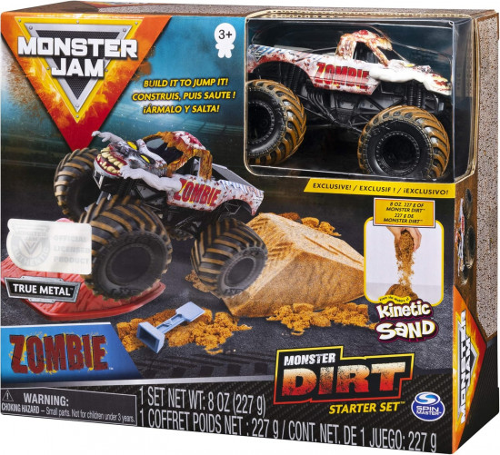 Стартовый игровой набор с грузовиком «Zombie Monster Dirt»