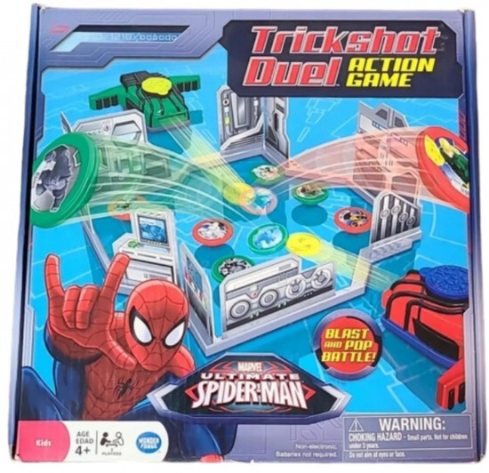 Экшн-игра «Ultimate Spider-Man Trickshot Duel»