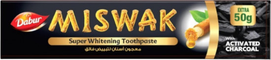 Зубная паста «Miswak Charcoal»