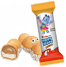 Вафельное пирожное с молочно-сливочной и ореховой начинкой «Happy Hippo Hazelnut»