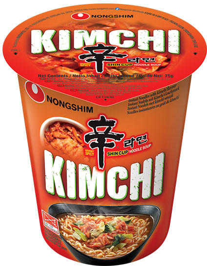 Лапша быстрого приготовления «Kimchi Cup Noodle»