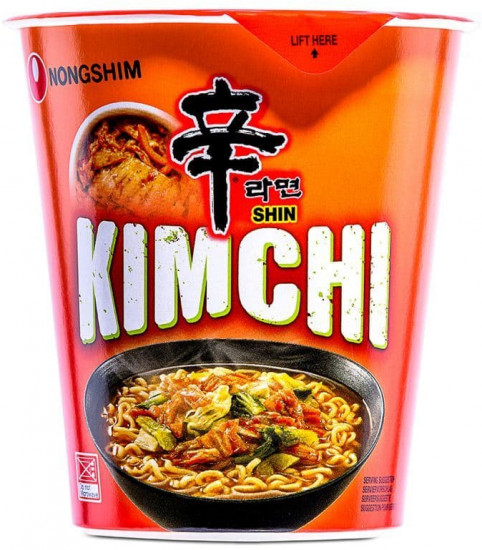 Лапша быстрого приготовления «Kimchi Cup Noodle»