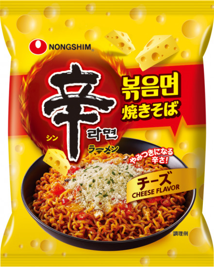 Лапша быстрого приготовления жареная с сыром «Shin Ramyun Stir Fry with Cheese»