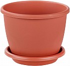 Горшок для цветов «Афина» (3 л), с поддоном