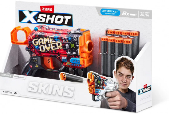 Набор для стрельбы «Skins Menace Game Over»