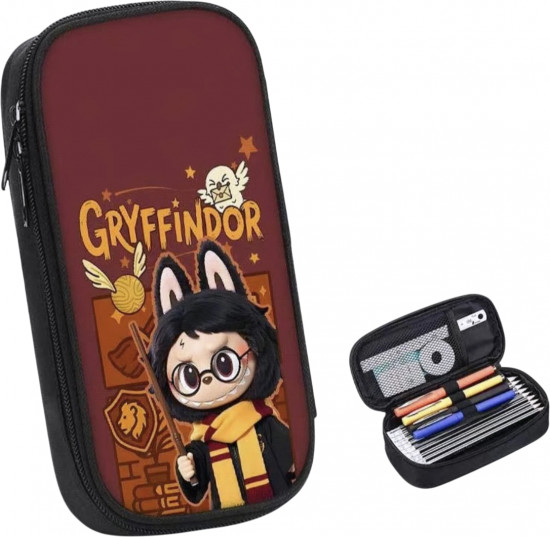 Пенал «Gryffindor. Harry Potter. Labubu»