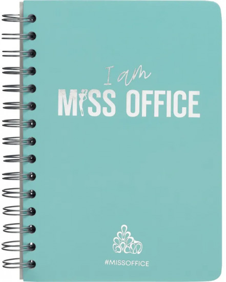 Тетрадь общая «Miss Office»