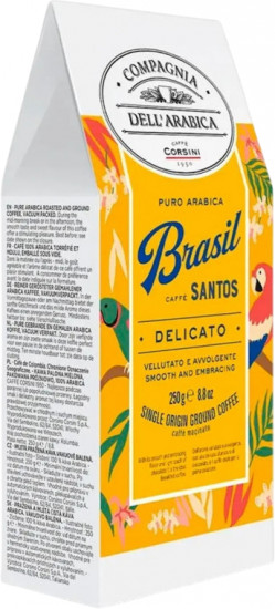 Кофе молотый «Corsini Brasil Caffe Santos»