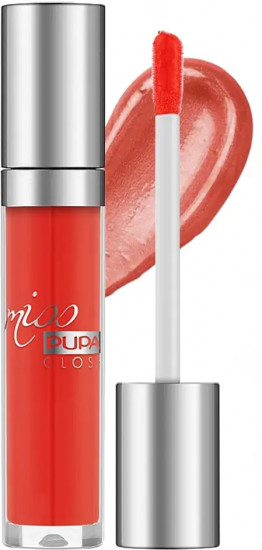 Блеск для губ «Miss Pupa Gloss», тон 204 Розовый коралл