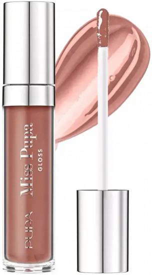 Блеск для губ «Miss Pupa Gloss», тон 404 Warm Nude