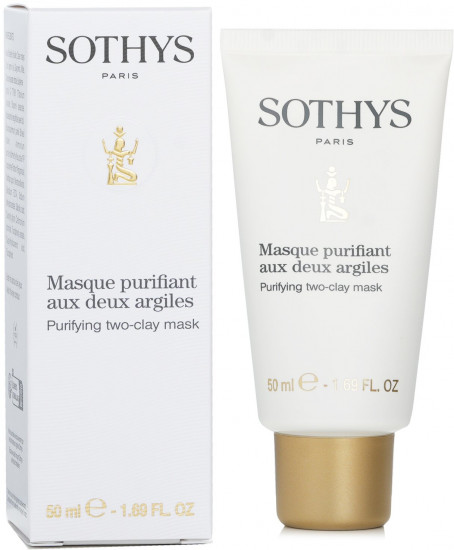 Активная себорегулирующая очищающая маска «Sothys Purifying clay mask»