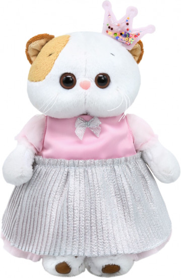 Игрушка мягкая «Кошка Ли-Ли в платье и с короной»