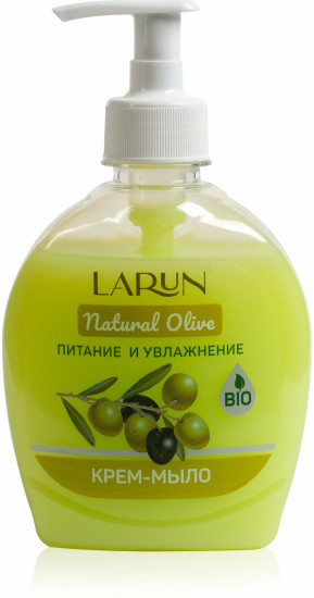 Крем-мыло жидкое Natural Olive «Питание и увлажнение»