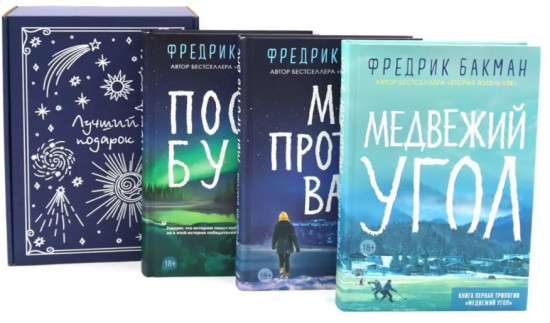 Медвежий угол. Мы против вас. После бури. Комплект из 3 книг и подарочной коробки