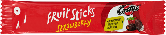 Батончик на финиковой основе с клубникой «Fruit sticks»