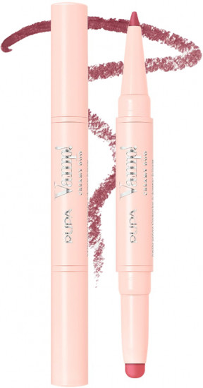 Помада-карандаш двусторонняя для губ «Vamp! Creamy Duo», тон 008 Vintage rose