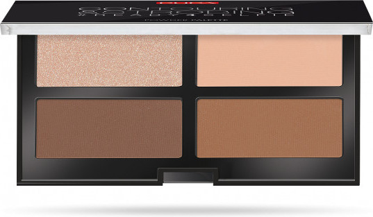 Палитра для контурирования лица «Contouring and Strobing Powder», оттенок 003