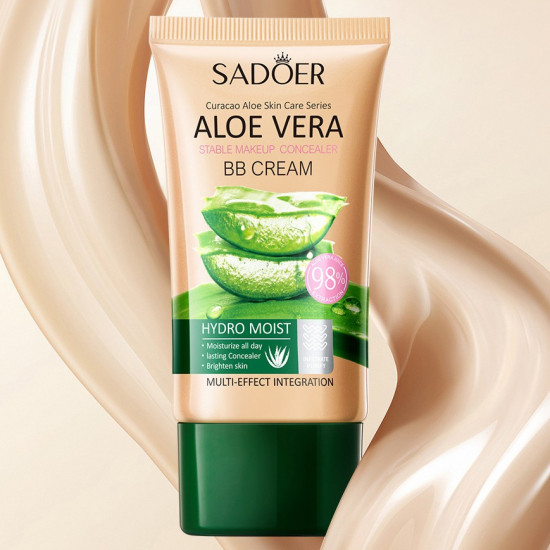 Увлажняющий BB-крем для лица с экстрактом алоэ вера «Aloe Vera BB Cream», оттенок Ivory