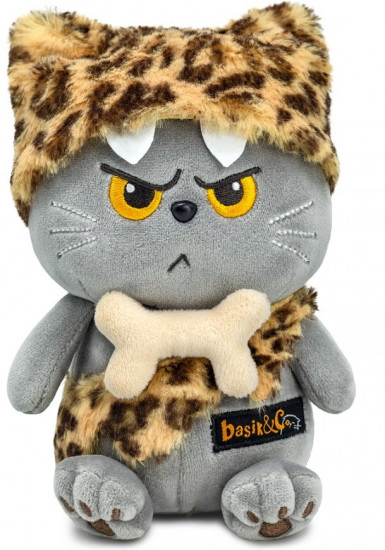Игрушка мягкая «Кот Басик. Дикий предок»