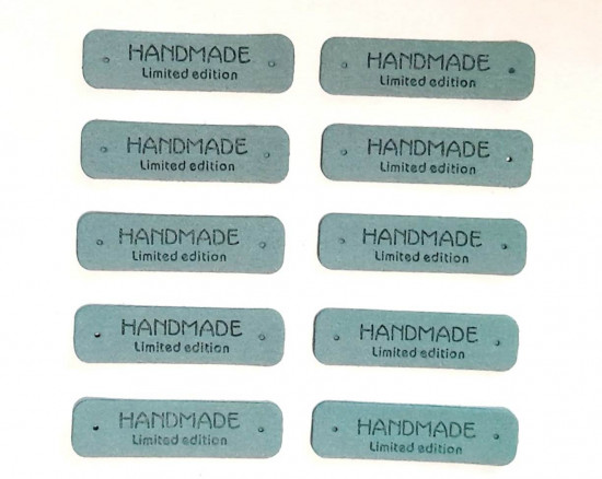 Набор бирок пришивных «Handmade»