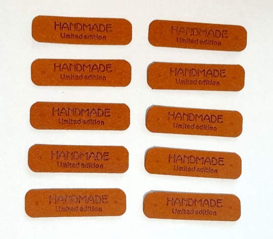 Набор бирок пришивных «Handmade»