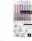 Набор ручек «SketchandArt Uni Write. Metallic»