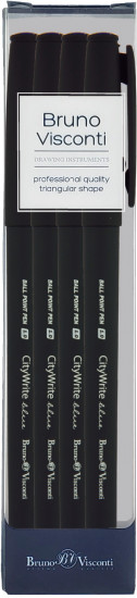 Набор ручек «Citywrite. Black»