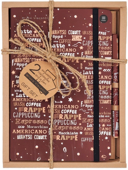 Набор подарочный «Megapolis journal. Coffee time, латте»