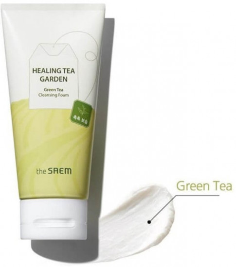 Пенка для умывания «Healing Tea Garden Green Tea Cleansing Foam»